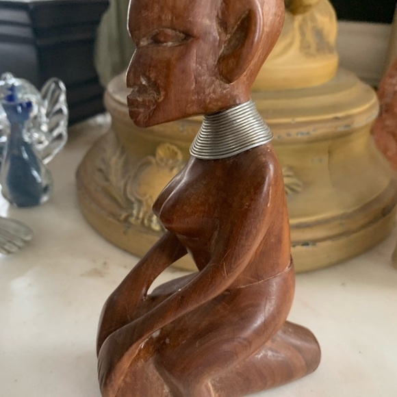 Hand Carved from Kenya Figure Statue - Picture 3 of 5